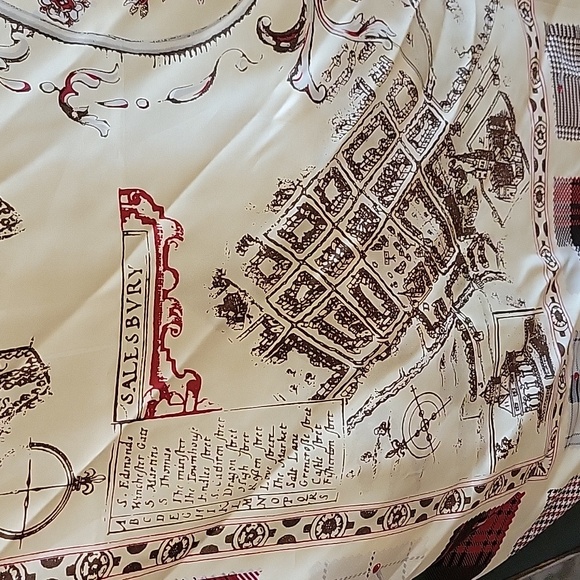 Vintage Laura Ashley Silk Scarf - Picture 6 of 9